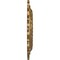 Ekena Millwork Orrington Ceiling Medallion (Fits Canopies up to 6 5/8"), 13 1/4"OD x 6 5/8"ID x 1 1/8"P, Pale Gold CM13ORPAS - alternate 3